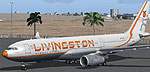 Screenshot of Livingston Airbus A330-200 on the ground.