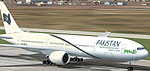 Screenshot of PIA Boeing 777-200 on the ground.