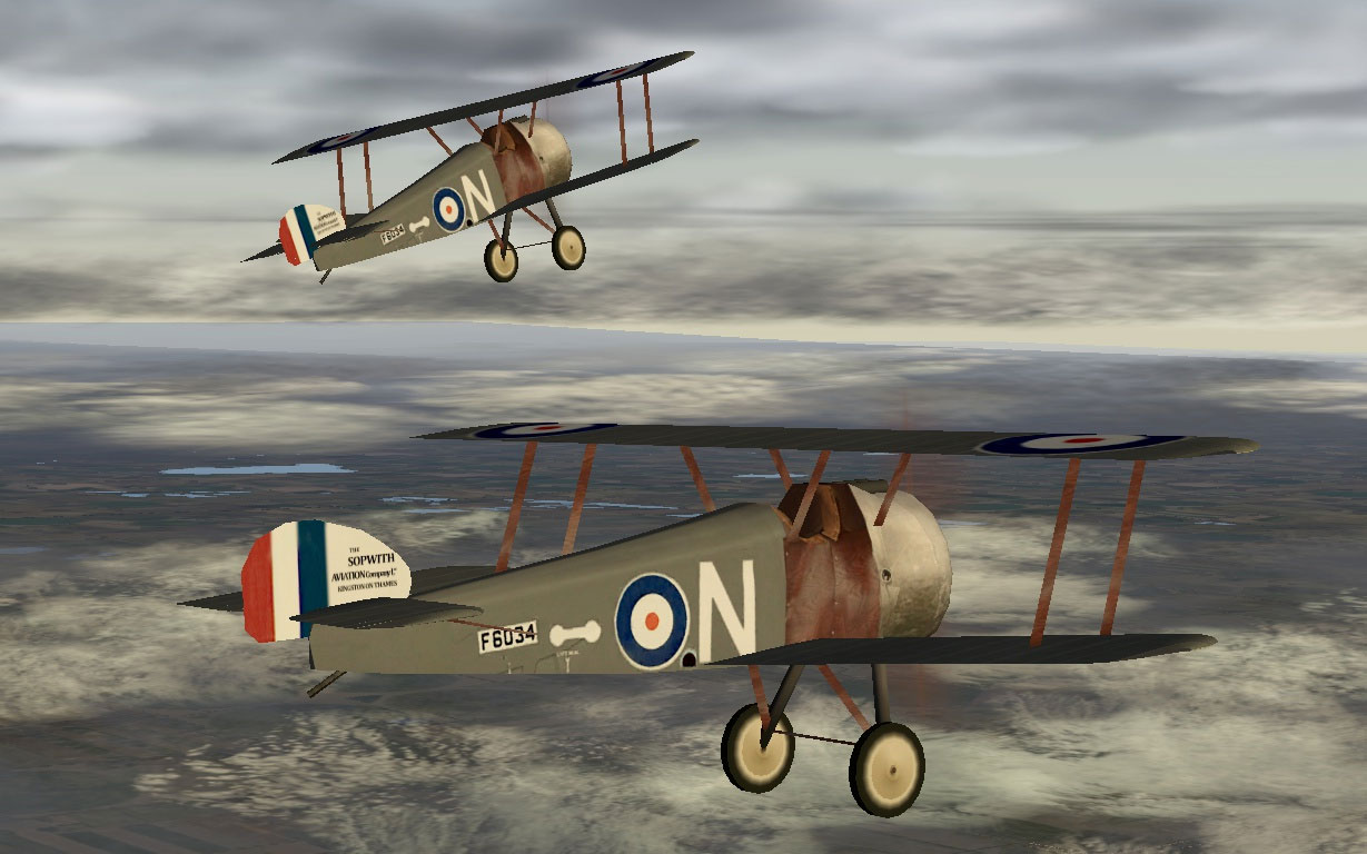 Sopwith Camel 1.1 for X-Plane 11/10