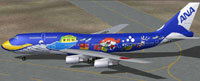 ANA Boeing 747-400D for FS2004
