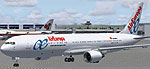 Screenshot of Air Europa Boeing 767-300 on the ground.