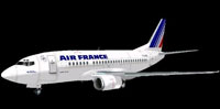Screenshot of Air France Boeing 737-500.