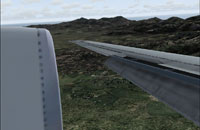 Wing views on FFX MD83.