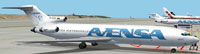 Screenshot of Avensa Boeing 727-200 on the ground.