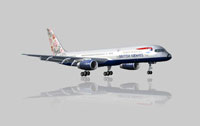 Screenshot of British Airways Boeing 757-236.