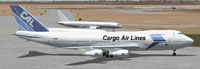 Screenshot of Cargo Air Lines Boeing 747-200 on the ground.