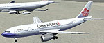 Screenshot of China Airlines Airbus A300B4-203 on the ground.