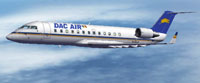 Screenshot of Dac Air CRJ 600-200 in flight.