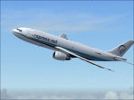 Screenshot of Express.Net Airbus A300B4-203F in flight.
