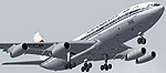 Screenshot of Ilyushin Il-86 in flight.