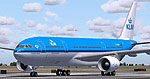 Screenshot of KLM Airbus A330-200 on the ground.