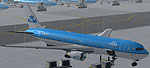 Screenshot of KLM Boeing 767-300 on the ground.