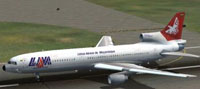Screenshot of Mozambique Airlines L-1011-500 on runway.