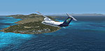 Screenshot of ''Mediterranean Island Hoping'' scenery.