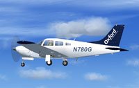 Screenshot of OAA Piper Turbo Arrow in flight.