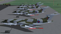 Screenshot of Handley Page Victor 55 Squadron on the ground.