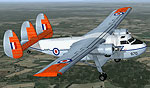 Screenshot of RAF Twin Pioneer XL970 in flight.