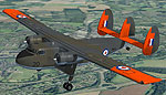 Screenshot of RAF Twin Pioneer XM961 in flight.