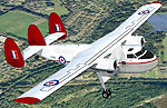 Screenshot of RAF Twin Pioneer XT610 in flight.