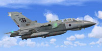 Screenshot of Royal Air Force Tornado GR4 in flight.