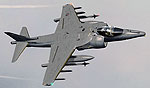 Screenshot of UKMIL Harrier GR7 in flight.