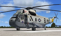 Screenshot of US Navy Sikorsky SH-3 on the ground.