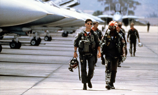 Tom Cruise in Top Gun