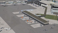 Screenshot of Kastrup Airport, Copenhagen.