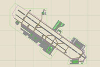 Overview of Fresno/Yosemite International Airport.