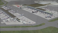 Screenshot of John F. Kennedy International Airport, New York.