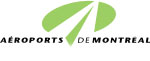Logo for Aeroports De Montreal.