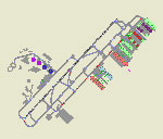 Overview of London Stansted Airport.