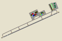 Overview of Bahrain International Airport.