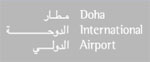 Logo for Doha International Airport, Qatar.
