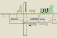 Overview of Reno/Tahoe International Airport.