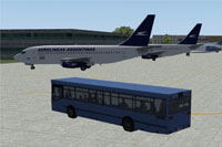 Screenshot of Buenos Aires Aeroparque scenery.