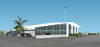 Screenshot of Robert L. Bradshaw Int'l Airport scenery.