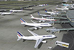 Screenshot of Charles de Gaulle Airport.