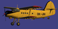 Screenshot of Abas Air Antonov An-2 in the air.