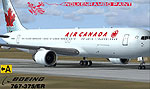 Screenshot of Air Canada Boeing 767-375/ER on the ground.
