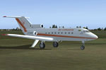 Screenshot of Air Lithuania Yak-40 on the ground.