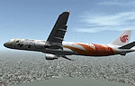 Screenshot of Airbus A321 Special Version in flight.