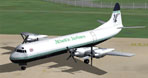 Screenshot of Atlantic Airlines Lockheed on the ground.