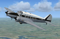 Screenshot of Avro 19 Srs 2 G-AWRS in flight.