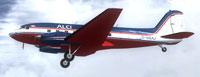 Screenshot of Basler BT-67 ALCI 'Mia' in flight.