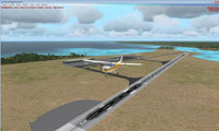 Screenshot of Bata International Airport.
