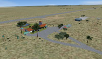 Screenshot of Beaufort West Airfield.