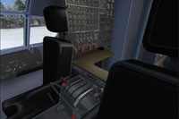 Black Seats in the Virtual Cockpit.