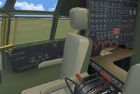 Screenshot of Boeing B-377/C-97 Military cockpit.