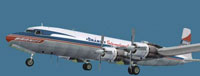 Screenshot of Braniff International Douglas DC-7C.